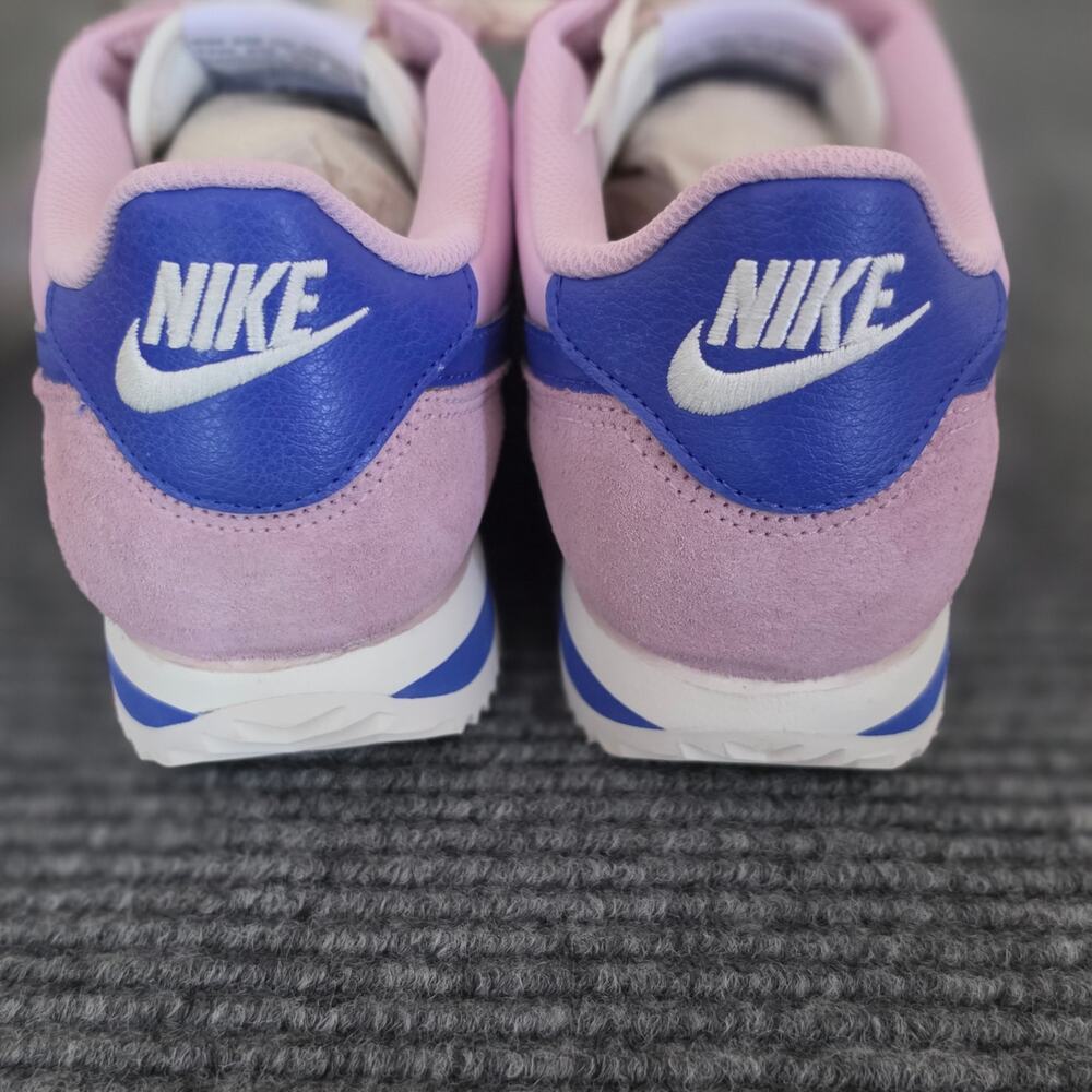 Nike Women's Size 10 Cortez Textile Sneaker Pink Sail Paramount Blue NIB - Picture 6 of 11